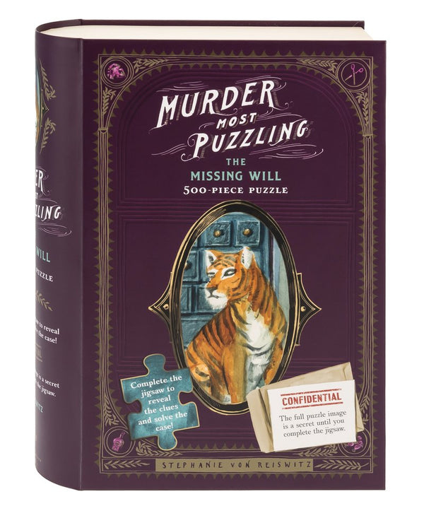 Murder Most Puzzling The Missing Will 500-Piece Puzzle (Jigsaw Products)